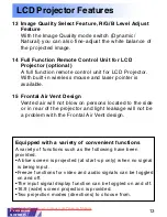 Предварительный просмотр 13 страницы Panasonic PT-LC50E Operating Instructions Manual