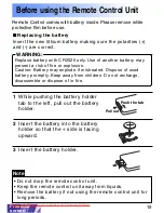 Предварительный просмотр 19 страницы Panasonic PT-LC50E Operating Instructions Manual