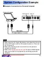 Предварительный просмотр 23 страницы Panasonic PT-LC50E Operating Instructions Manual