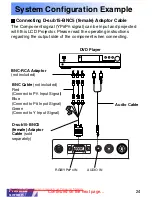 Предварительный просмотр 24 страницы Panasonic PT-LC50E Operating Instructions Manual