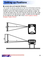 Предварительный просмотр 28 страницы Panasonic PT-LC50E Operating Instructions Manual