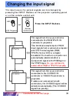 Предварительный просмотр 39 страницы Panasonic PT-LC50E Operating Instructions Manual