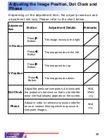 Предварительный просмотр 46 страницы Panasonic PT-LC50E Operating Instructions Manual