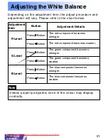 Предварительный просмотр 51 страницы Panasonic PT-LC50E Operating Instructions Manual