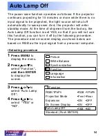 Предварительный просмотр 54 страницы Panasonic PT-LC50E Operating Instructions Manual