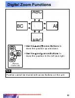 Предварительный просмотр 62 страницы Panasonic PT-LC50E Operating Instructions Manual