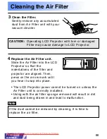 Предварительный просмотр 66 страницы Panasonic PT-LC50E Operating Instructions Manual