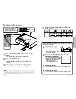 Preview for 12 page of Panasonic PT-LC56E Operating Instructions Manual