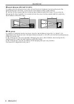 Предварительный просмотр 8 страницы Panasonic PT-LRW35 Operating Instructions Manual