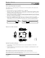 Preview for 12 page of Panasonic PT-LW25H Spec File