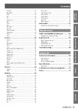 Preview for 9 page of Panasonic PT-LW25HE Operating Instructions Manual