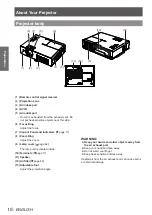 Preview for 16 page of Panasonic PT-LW25HE Operating Instructions Manual