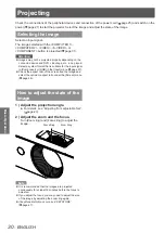 Preview for 30 page of Panasonic PT-LW25HE Operating Instructions Manual