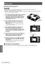 Preview for 64 page of Panasonic PT-LW25HEA Operating Instructions Manual