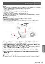 Preview for 57 page of Panasonic PT-LW271EA Operating Instructions (Functional Manual)