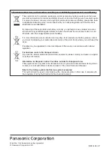 Preview for 72 page of Panasonic PT-LW271EA Operating Instructions (Functional Manual)