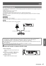 Предварительный просмотр 47 страницы Panasonic PT-LW271U Operating Instructions Manual