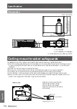 Предварительный просмотр 70 страницы Panasonic PT-LW271U Operating Instructions Manual