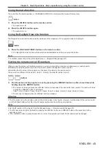 Preview for 45 page of Panasonic PT-LW333 Operating Instructions (Functional Manual)