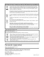 Предварительный просмотр 113 страницы Panasonic PT-LW362 Operating Instructions Manual