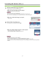 Preview for 17 page of Panasonic PT-LW80NT Network Operation Manual