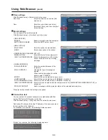 Preview for 60 page of Panasonic PT-LW80NT Network Operation Manual