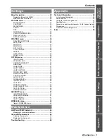 Preview for 7 page of Panasonic PT-LW80NTE Operating Instructions Manual