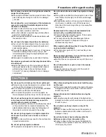 Preview for 9 page of Panasonic PT-LW80NTE Operating Instructions Manual