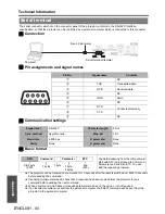 Preview for 50 page of Panasonic PT-LW80NTE Operating Instructions Manual