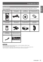 Предварительный просмотр 13 страницы Panasonic PT-LX22E Operating Instructions Manual