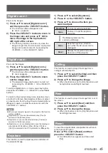 Preview for 45 page of Panasonic PT-LX22E Operating Instructions Manual