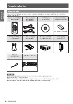 Preview for 14 page of Panasonic PT-LX22EA Operating Instructions Manual