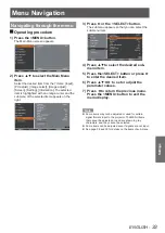 Preview for 33 page of Panasonic PT-LX22EA Operating Instructions Manual