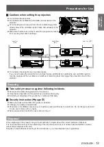 Предварительный просмотр 13 страницы Panasonic PT-LX22U Operating Instructions Manual