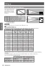 Preview for 22 page of Panasonic PT-LX22U Operating Instructions Manual