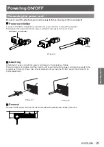 Preview for 25 page of Panasonic PT-LX22U Operating Instructions Manual