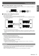 Preview for 11 page of Panasonic PT-LX270E Operating Instructions Manual