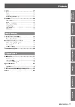 Preview for 11 page of Panasonic PT-LX270U Operating Instructions Manual