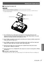 Предварительный просмотр 47 страницы Panasonic PT-LX270U Operating Instructions Manual