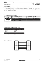 Preview for 8 page of Panasonic PT-LX321 Specifications