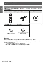 Preview for 16 page of Panasonic PT-LZ370E Operating Instructions Manual