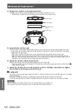 Preview for 100 page of Panasonic PT-LZ370E Operating Instructions Manual