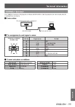 Preview for 111 page of Panasonic PT-LZ370E Operating Instructions Manual