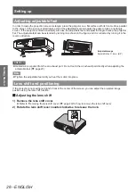 Preview for 26 page of Panasonic PT-LZ370EA Operating Instructions (Functional Manual)