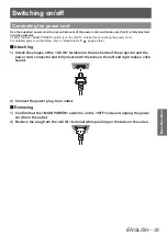 Preview for 33 page of Panasonic PT-LZ370EA Operating Instructions (Functional Manual)