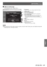 Preview for 85 page of Panasonic PT-LZ370EA Operating Instructions (Functional Manual)