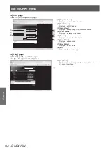 Preview for 94 page of Panasonic PT-LZ370EA Operating Instructions (Functional Manual)