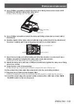 Preview for 103 page of Panasonic PT-LZ370EA Operating Instructions (Functional Manual)