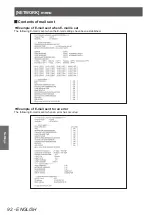 Preview for 92 page of Panasonic PT-LZ370U Operating Instructions Manual