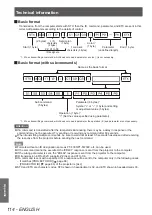 Preview for 114 page of Panasonic PT-LZ370U Operating Instructions Manual